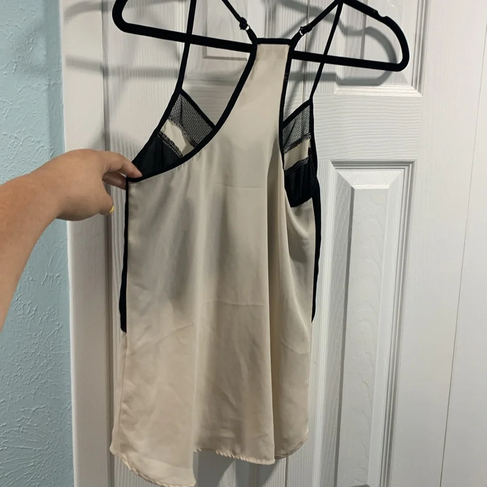 Cream and Black Jealous Tomato Top - Picture 13 of 14